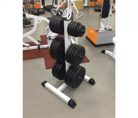 Стойка для хранения дисков на 25 мм - "елочка" (на 6 позиций) MB Barbell MB 1.14