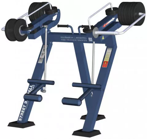 Разгибание ноги стоя с изменяемой нагрузкой MB Barbell MB 7.44