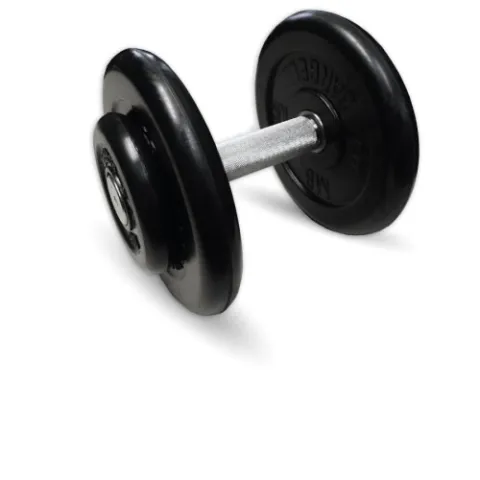 Гантель неразборная черная "Профи" 13.5 кг MB Barbell MB-FdbM-B13,5