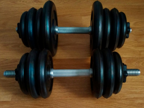 Гантель разборная 24 кг MB Barbell MB-FdbM-St24