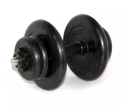 Гантель разборная 16,5 кг MB Barbell MB-FdbM-At16,5