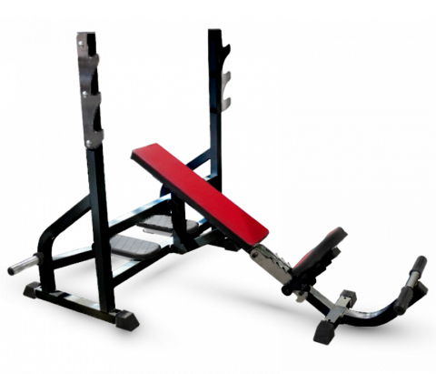 Скамья - стойка для жима под углом вверх MB Barbell МВ 2.08