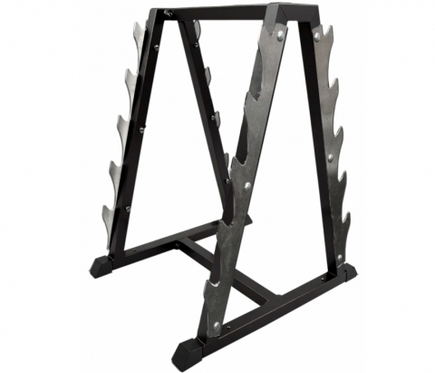 Mb Barbell Стойка для хранения грифов (на 10 позиций) MB 1.17