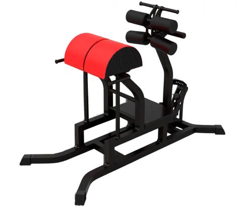 Тренажер для горизонтального разгибания спины с зажимами для ног (Гиперэкстензия горизонтальная) MB Barbell MB 2.31