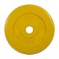 Диск обрезиненный желтого цвета, 51 мм MB Barbell MB-PltC51-15