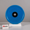 Диск обрезиненный, синий, евро-классик MB Barbell MB-PltCE-20