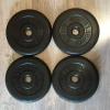 Диск обрезиненный черного цвета, 51 мм МВ Barbell MB-PltB51-5