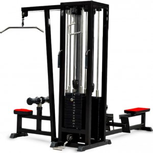 3-х позиционная станция с одинарной блочной рамкой MB Barbell MB 3.03.1