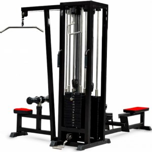 3-х позиционная станция с одинарной блочной рамкой MB Barbell MB 3.03.1