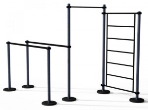 Шведская стенка, турник и брусья MB Barbell MB 7.60/10