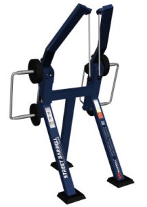 Вертикальная веревочная тяга стоя с изменяемой нагрузкой MB Barbell MB 7.46