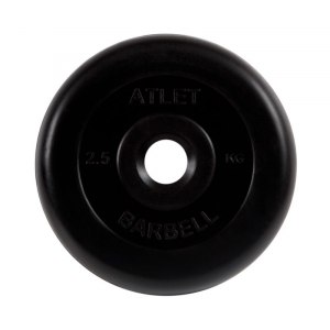 Диск обрезиненный Atlet, 2,5 кг 31 мм MB Barbell MB-AtletB31-2,5
