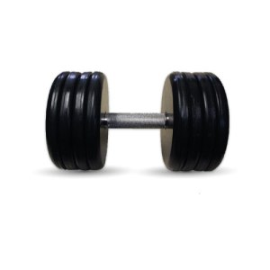 Гантель черная "Классик" 39 кг MB Barbell MB-FdbEM-BN39